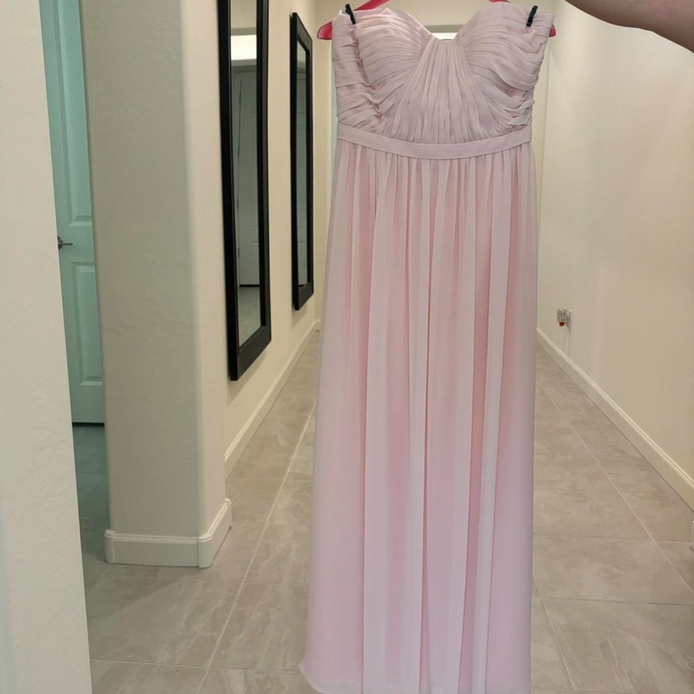 Camille La Vie Blush Pleated Dress